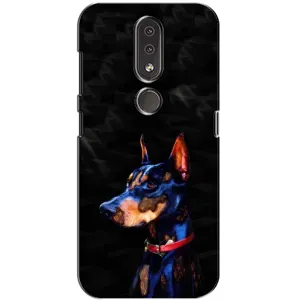 Бампер для Nokia 4.2 з картинкою "Песики" (Собака Мопсік)