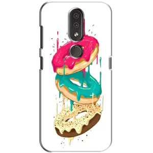 Чехол с изображением вкусной еды для Nokia 4.2 (Сочные пончики)
