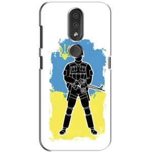 Патриотические Чехлы для Нокиа 4.2 (Солдат Украины)