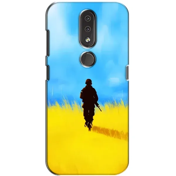 Чехол с рисунком «Солдат в поле» для Nokia 4.2 Чехол с рисунком «Солдат в поле» для Nokia 4.2