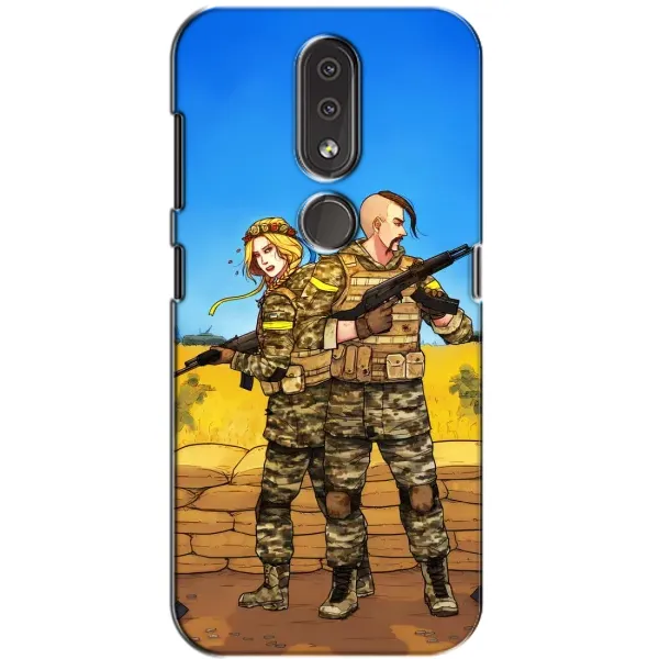 Чехол с рисунком «Солдаты ЗСУ» для Nokia 4.2 Чехол с рисунком «Солдаты ЗСУ» для Nokia 4.2