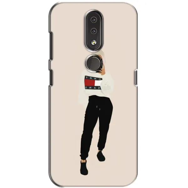Чехол с рисунком «Стильная» для Nokia 4.2 Чехол с рисунком «Стильная» для Nokia 4.2