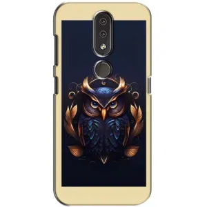 Чохли з принтом СОВИ для Nokia 4.2 (Стильна Сова)