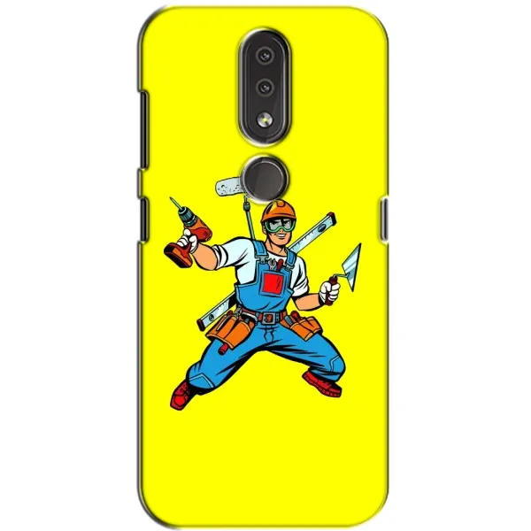 Чехол с рисунком «Строитель» для Nokia 4.2 Чехол с рисунком «Строитель» для Nokia 4.2