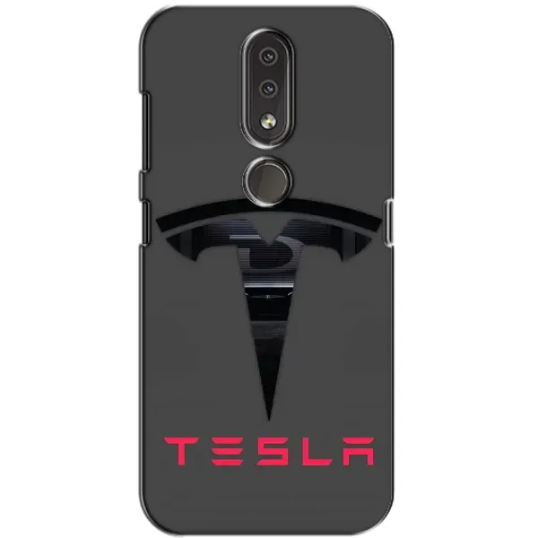 Чохол з малюнком «Logo TESLA» для Nokia 4.2 Чохол з малюнком «Logo TESLA» для Nokia 4.2