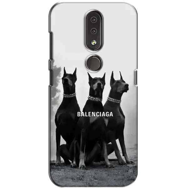 Чохол з малюнком «Три добермана» для Nokia 4.2 Чохол з малюнком «Три добермана» для Nokia 4.2