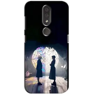 Чехлы с принтом Уэнсдей на Nokia 4.2 (Уэнсдей и Энди)