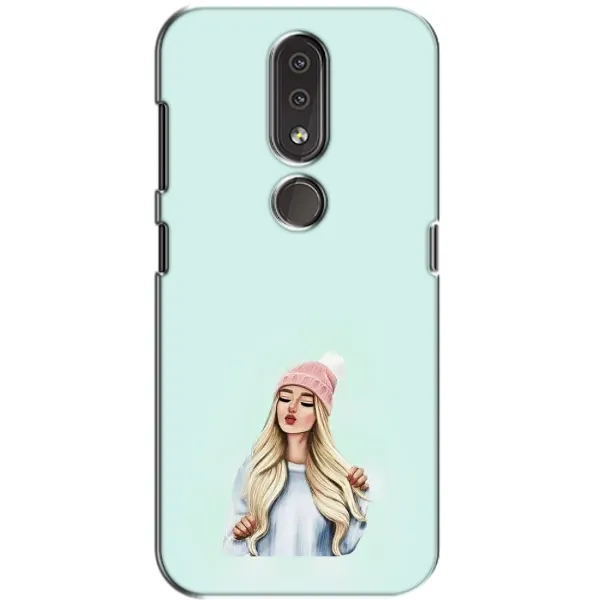 Чехол с рисунком «В шапке» для Nokia 4.2 Чехол с рисунком «В шапке» для Nokia 4.2