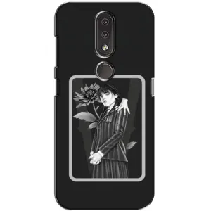 Чехлы с принтом Уэнсдей на Nokia 4.2 (Венсдей картина)