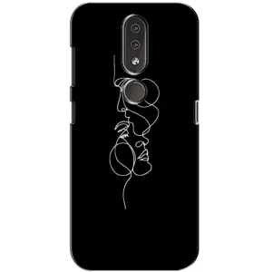 Силиконовые Чехлы Любимому человеку для Nokia 4.2 (Влюбленная пара)