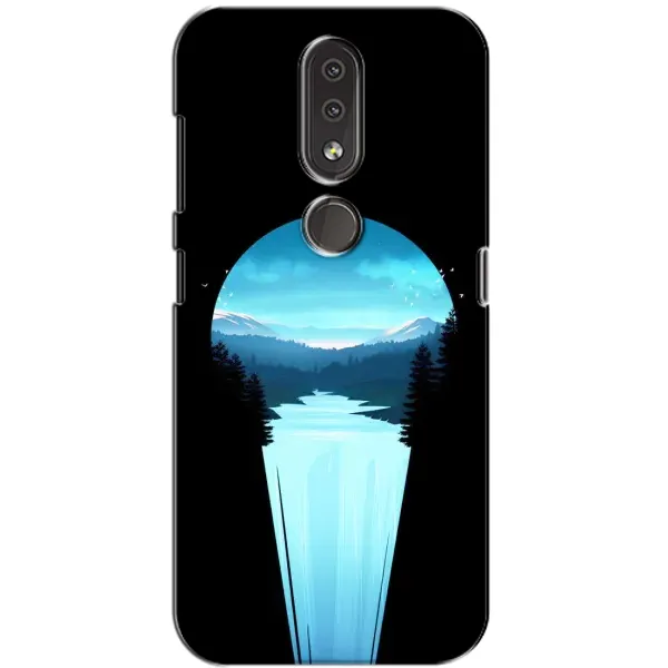 Чехол с рисунком «Синий Водопад» для Nokia 4.2 Чехол с рисунком «Синий Водопад» для Nokia 4.2