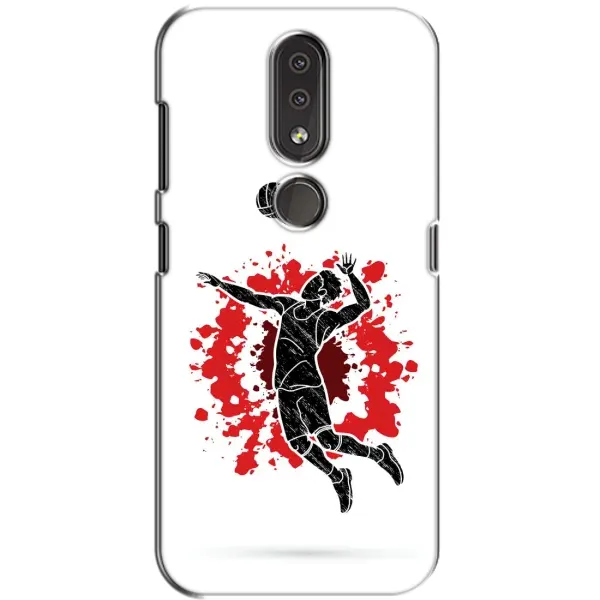 Чехол с рисунком «Волейболист» для Nokia 4.2 Чехол с рисунком «Волейболист» для Nokia 4.2