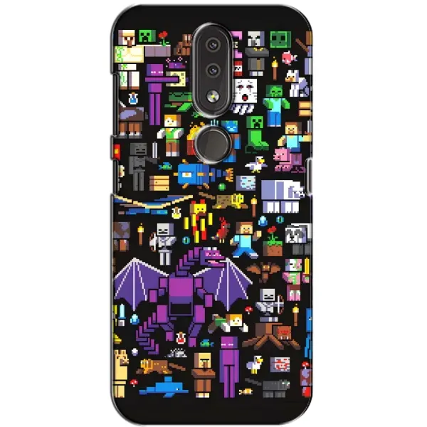 Чехол с рисунком «Все персонажи» для Nokia 4.2