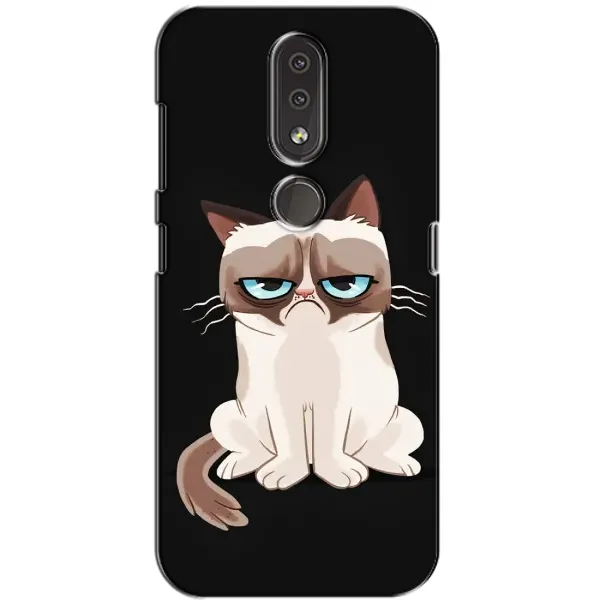 Чехол с рисунком «Взгляд кота» для Nokia 4.2 Чехол с рисунком «Взгляд кота» для Nokia 4.2