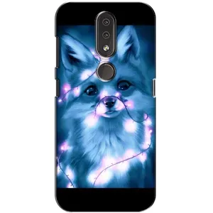 Чохол з Лисичкою для Nokia 4.2 (Яскрава Лисиця)