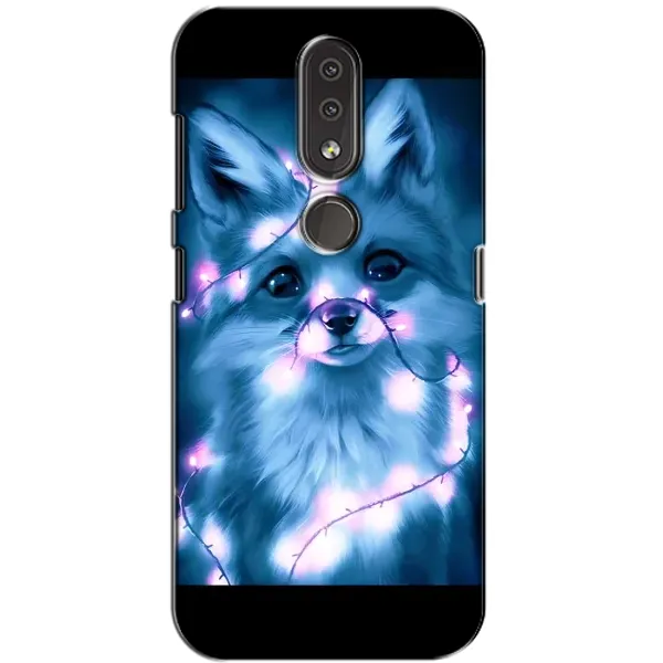 Чехол с рисунком «Яркая Лиса» для Nokia 4.2 Чехол с рисунком «Яркая Лиса» для Nokia 4.2