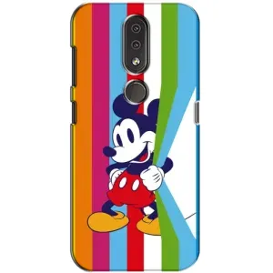 Чехлы с принтом Микки Маус на Nokia 4.2 (Яркий Микки)