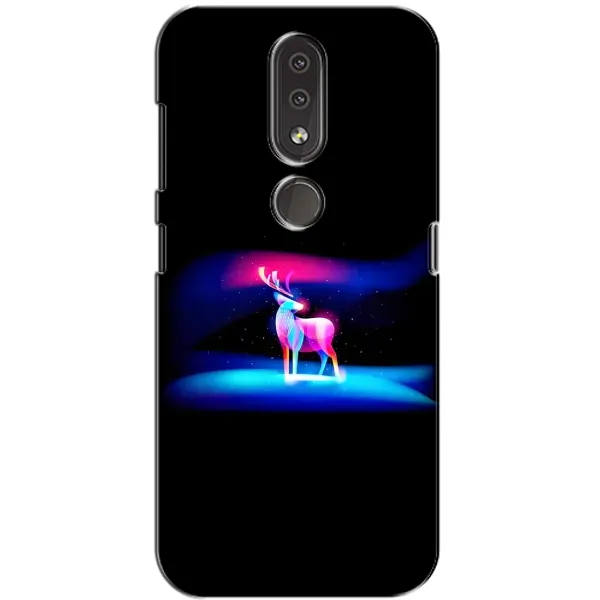 Чехол с рисунком «Яркий олень» для Nokia 4.2 Чехол с рисунком «Яркий олень» для Nokia 4.2