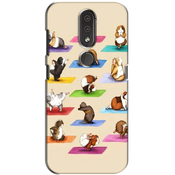 Чехол с рисунком «Ёга свинок» для Nokia 4.2 Чехол с рисунком «Ёга свинок» для Nokia 4.2