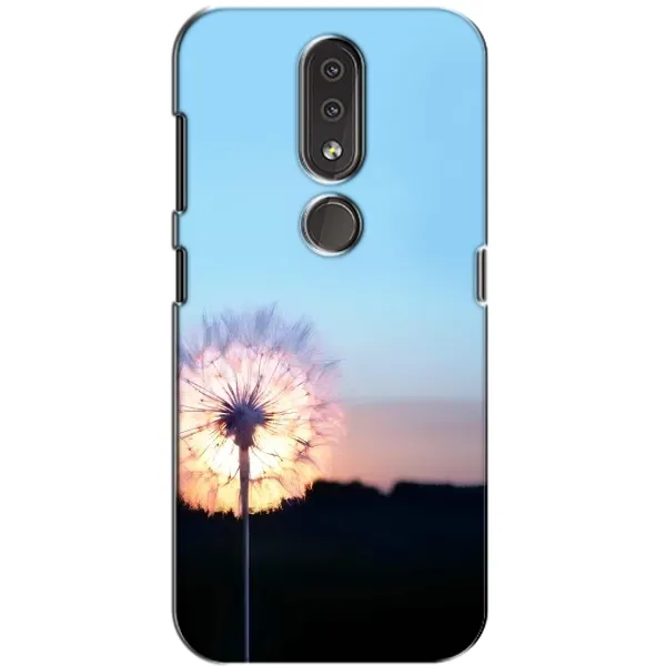Чехол с рисунком «Закат с одуванчиком» для Nokia 4.2 Чехол с рисунком «Закат с одуванчиком» для Nokia 4.2