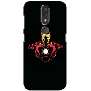 Чехол Супергерой Железный человек на Nokia 4.2 (Железный человек)