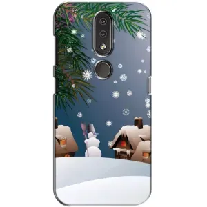 Чехлы на Новый Год Nokia 4.2 (Зима)