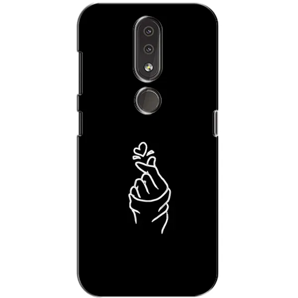 Чехол с рисунком «Знак Сердечка» для Nokia 4.2 Чехол с рисунком «Знак Сердечка» для Nokia 4.2