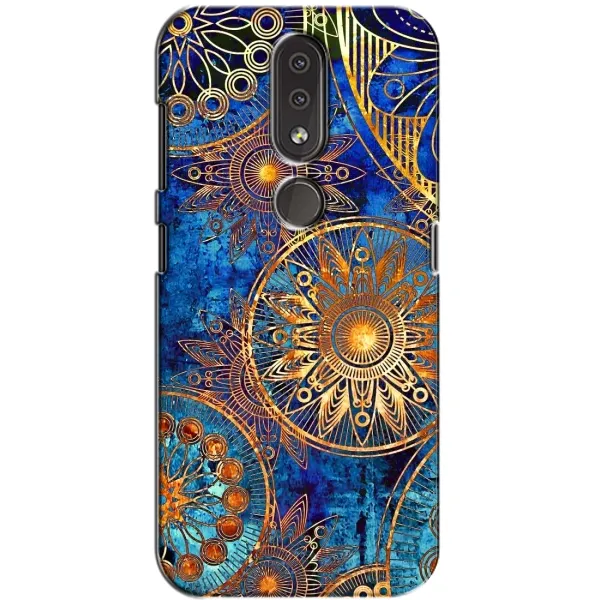 Чехол с рисунком «Золотые узоры» для Nokia 4.2 Чехол с рисунком «Золотые узоры» для Nokia 4.2