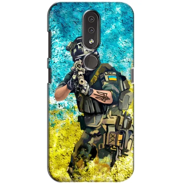 Чехол с рисунком «ЗСУ Воин» для Nokia 4.2 Чехол с рисунком «ЗСУ Воин» для Nokia 4.2