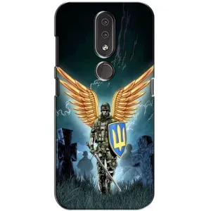 Патриотический Чехол для Nokia 4.2 (ЗСУ з крильями)