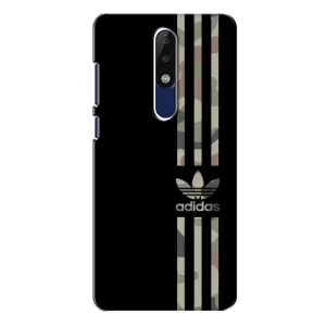 Чохол с стилі "Адідас" для Нокіа 5.1 Плюс (Adidas)