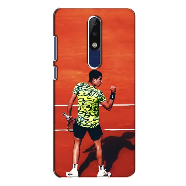Чехол с рисунком «Алькарас Теннисист» для Nokia 5.1 Plus (X5) Чехол с рисунком «Алькарас Теннисист» для Nokia 5.1 Plus (X5)