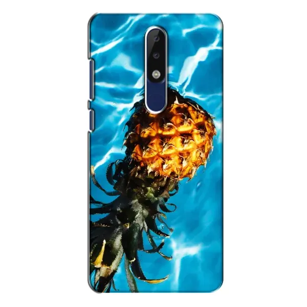 Чехол с рисунком «Ананас» для Nokia 5.1 Plus (X5) Чехол с рисунком «Ананас» для Nokia 5.1 Plus (X5)