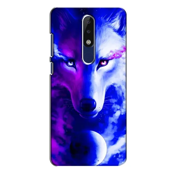 Чехол с рисунком «Арт-Волк» для Nokia 5.1 Plus (X5) Чехол с рисунком «Арт-Волк» для Nokia 5.1 Plus (X5)