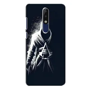 Чехол КИБЕРСПОРТ для Nokia 5.1 Plus (X5) (Ассасин)