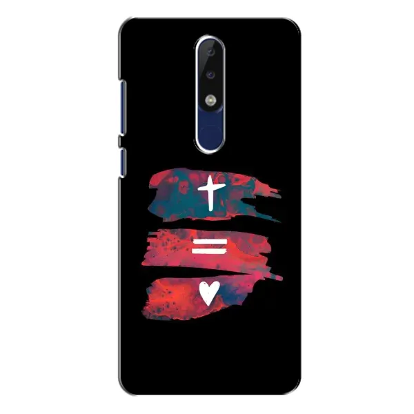 Чехол с рисунком «Атрибутика» для Nokia 5.1 Plus (X5) Чехол с рисунком «Атрибутика» для Nokia 5.1 Plus (X5)