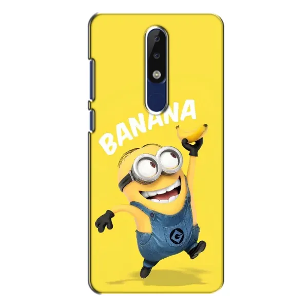 Чехол с рисунком «Banana» для Nokia 5.1 Plus (X5)