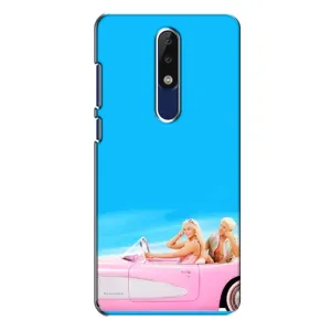 Силиконовый Чехол Барби Фильм на Nokia 5.1 Plus (X5) (Барби и Кен)