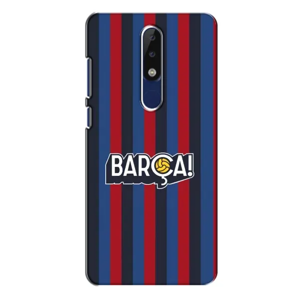 Чехол с рисунком «BARCA» для Nokia 5.1 Plus (X5)