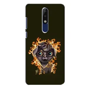 Чехлы на военную тематику для Nokia 5.1 Plus (X5) (Бавовна мем)