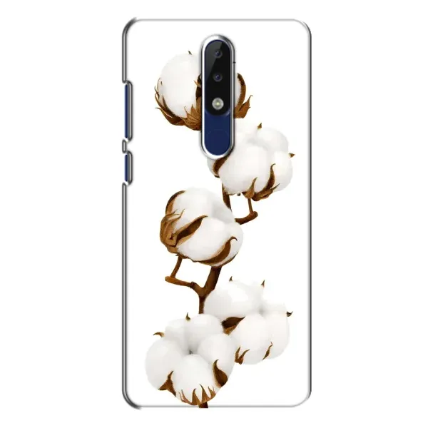 Чехол с рисунком «Бавовна» для Nokia 5.1 Plus (X5) Чехол с рисунком «Бавовна» для Nokia 5.1 Plus (X5)