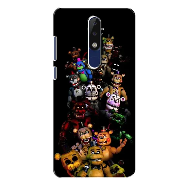 Чехол с рисунком «Bear Freddy's» для Nokia 5.1 Plus (X5)