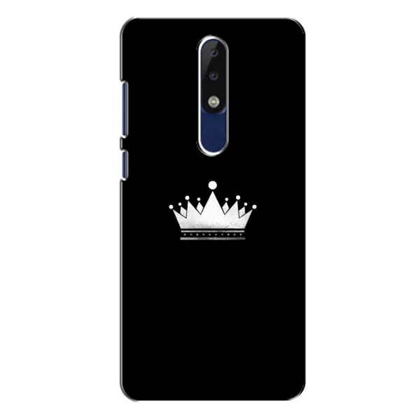Чехол с рисунком «Белая корона» для Nokia 5.1 Plus (X5) Чехол с рисунком «Белая корона» для Nokia 5.1 Plus (X5)