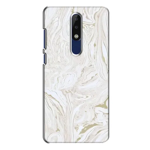 Чехол с рисунком «белый мрамор» для Nokia 5.1 Plus (X5) Чехол с рисунком «белый мрамор» для Nokia 5.1 Plus (X5)