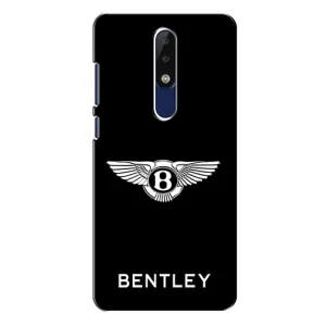 Чехлы с тематикой "Крутые машины" на Nokia 5.1 Plus (X5) (Logo Bentley)