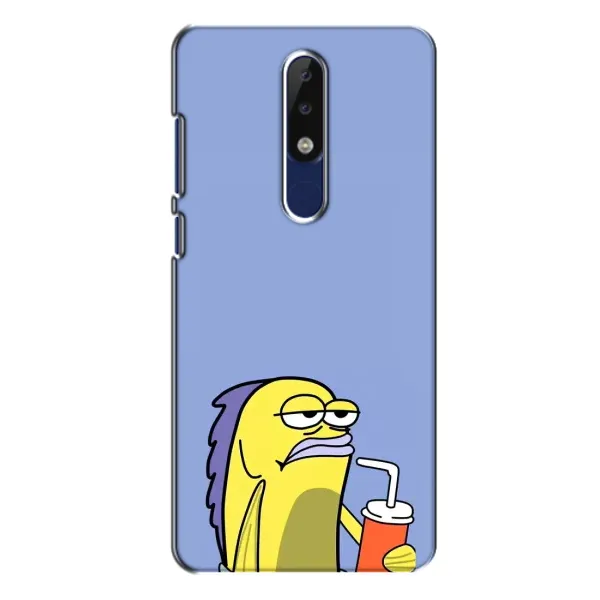 Чехол с рисунком «Безразличие» для Nokia 5.1 Plus (X5) Чехол с рисунком «Безразличие» для Nokia 5.1 Plus (X5)