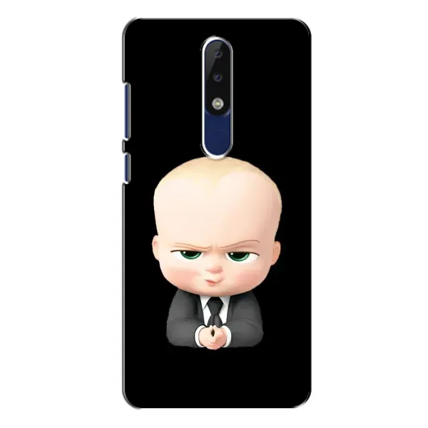 Чехол с рисунком «Бос» для Nokia 5.1 Plus (X5)