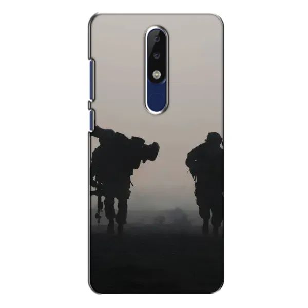 Чехол с рисунком «Бой солдат» для Nokia 5.1 Plus (X5) Чехол с рисунком «Бой солдат» для Nokia 5.1 Plus (X5)