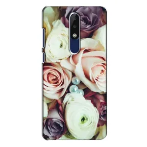 Чехлы с принтом Розочки для Nokia 5.1 Plus (X5) (Букет РОЗ)