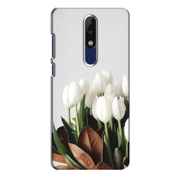 Чехол с рисунком «Букет тюльпанов» для Nokia 5.1 Plus (X5) Чехол с рисунком «Букет тюльпанов» для Nokia 5.1 Plus (X5)
